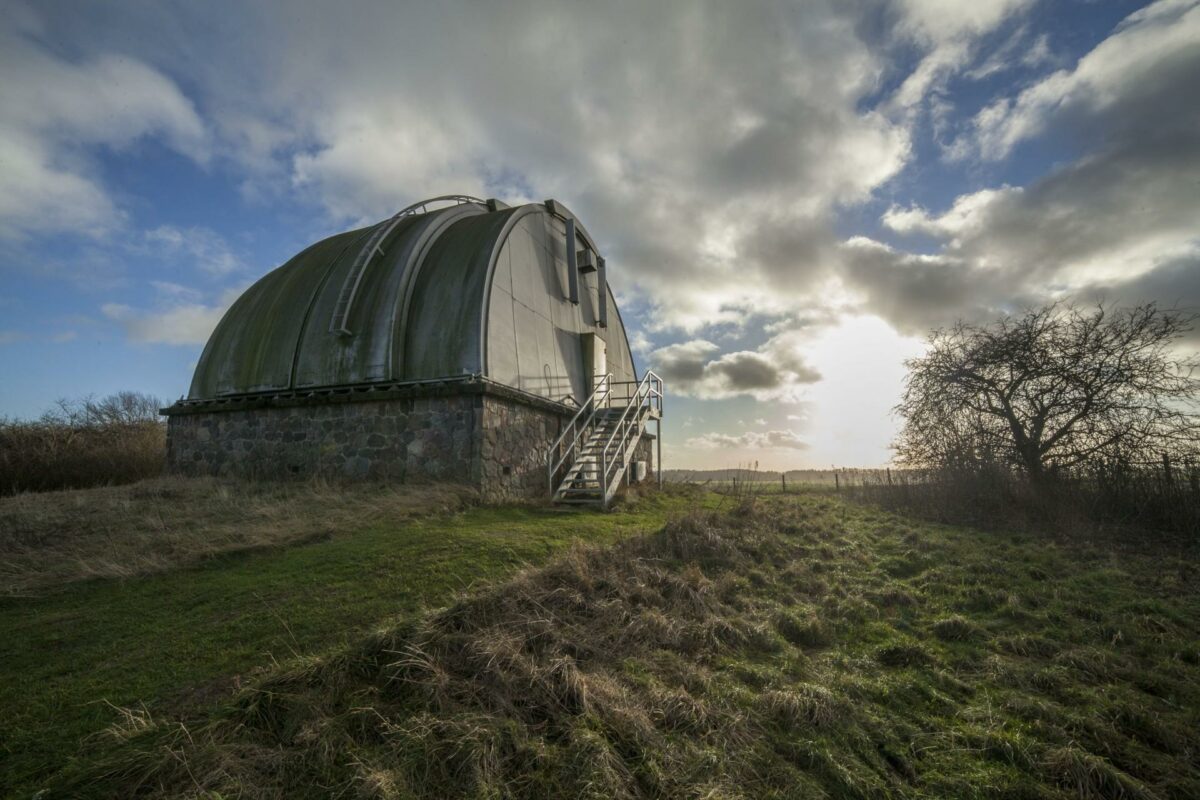 Jordvarme kommer til at sænke Brorfelde Observatoriums varmerelaterede CO2-udledning med 54 procent. Foto: SEAS-NVE.