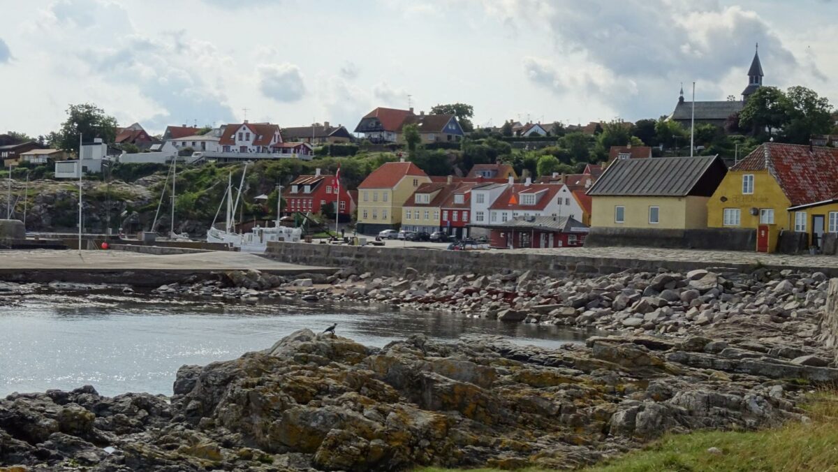 Bornholm er et af de områder i Danmark, hvor koncentrationen af bygninger med høj bevaringsværdi er størst. Pressefoto.
