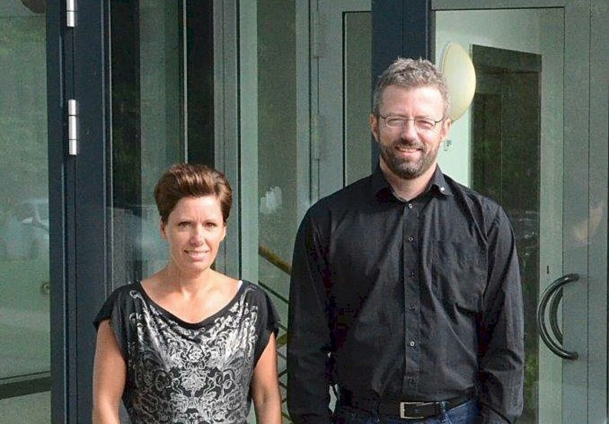 Kenneth Poulsen står for at etablere den nye afdeling, der indtil videre bemandes af ham og Lise Foldager Nielsen. Pressefoto.