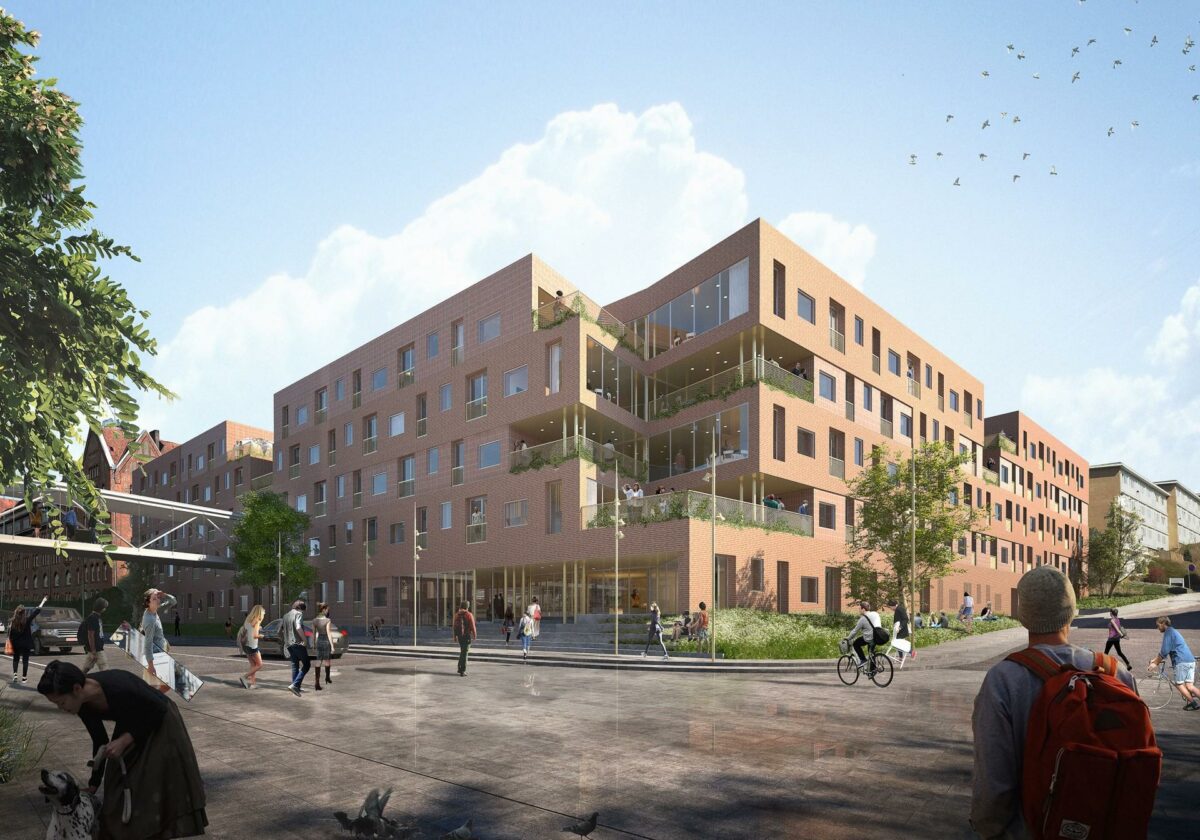 Entreprenørvirksomheden Bo Michelsen A/S, aarhus arkitekterne, Arkitekterne Blaavand & Hansson A/S og rådgivende ingeniør Sweco A/S er udpeget som vinder i konkurrencen om at tegne Sønderborg nye 6.000 kvm store kollegie med 150 boliger.