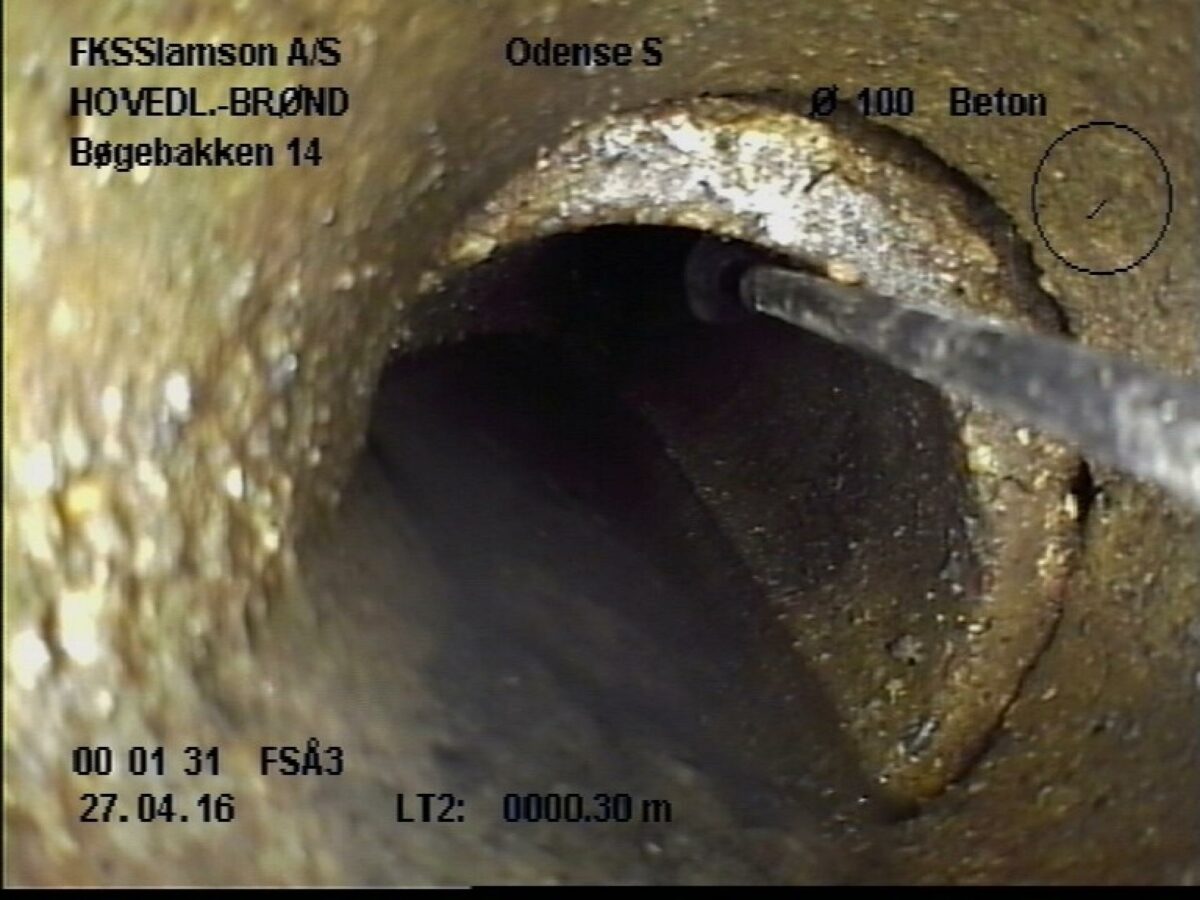 En ordentlig inspektion kan afsløre utæthederne i kloakkerne.