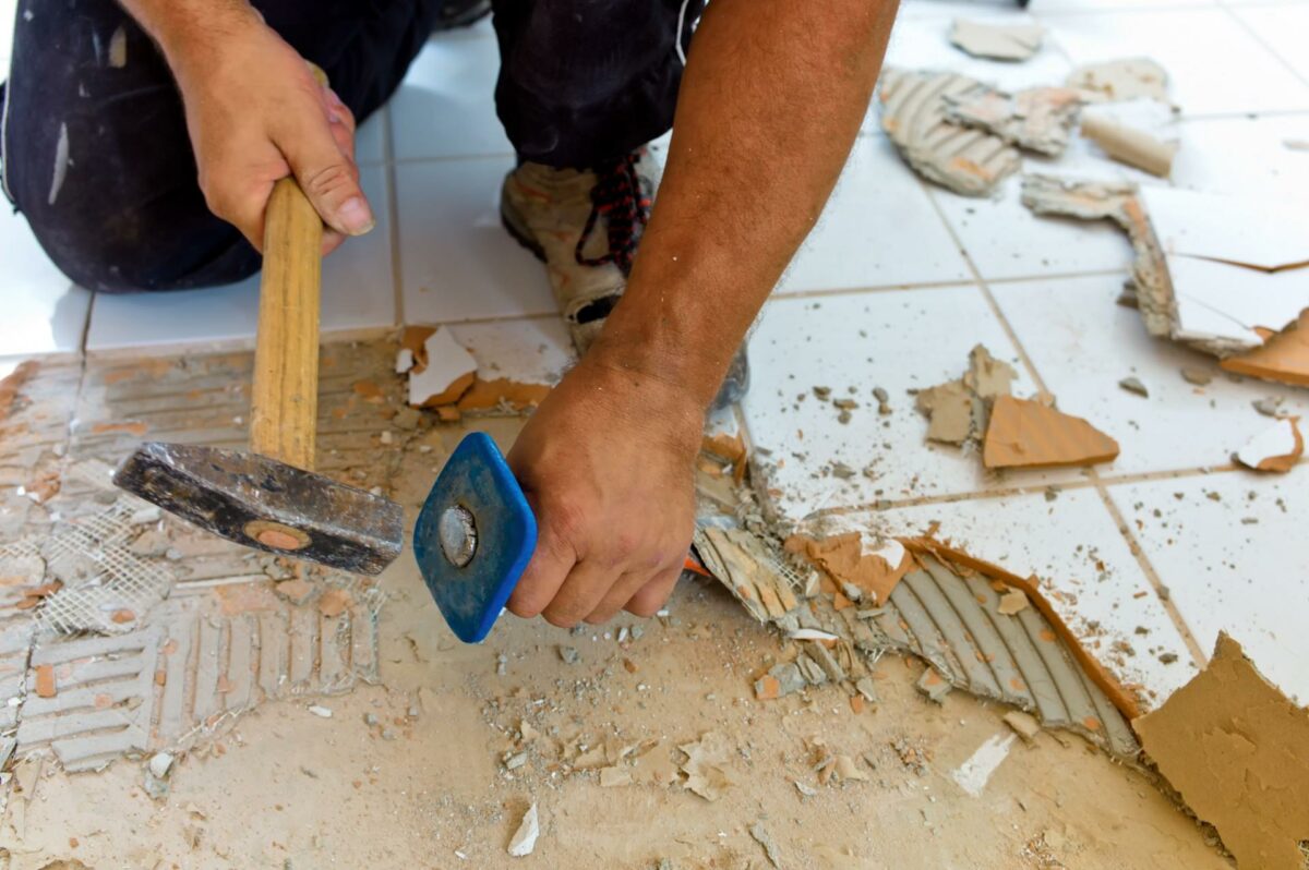 Særligt badeværelser bliver der lavet mange af lige for tiden. Foto: Colourbox.