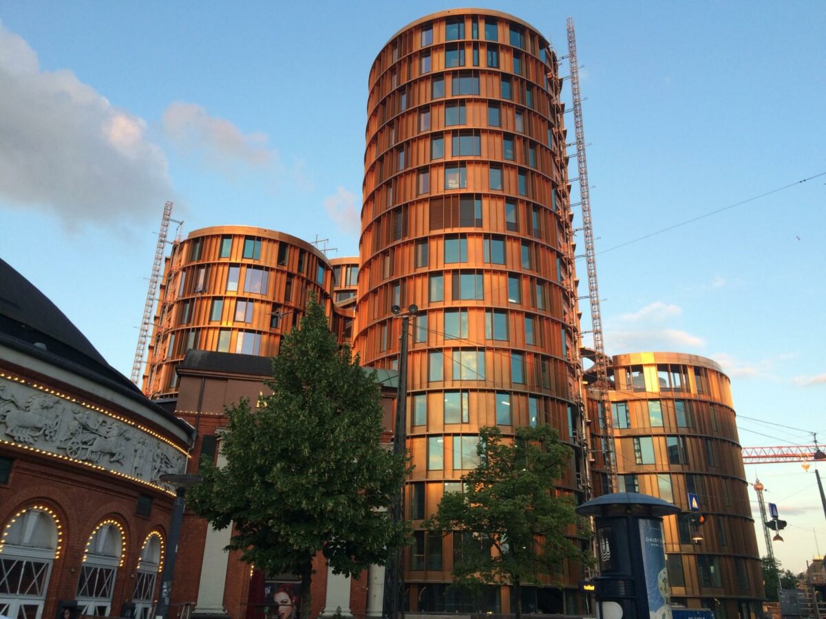 Det indvendige tømrerarbejde på Axel Towers har stået stille i forbindelse med en arbejdskonflikt. Foto: Kristian Troelsen.