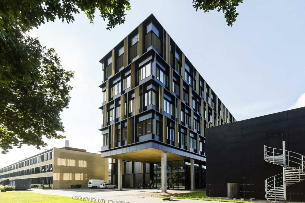 Bygning 220 på DTU er et projekt til 315 millioner kroner. Pressefoto.