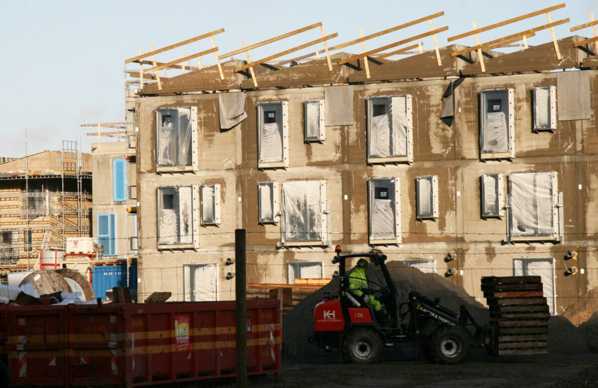 Hver dag året rundt skabes i snit 12, 6 nye jobs i byggeriet. Foto: Torben Jastram.