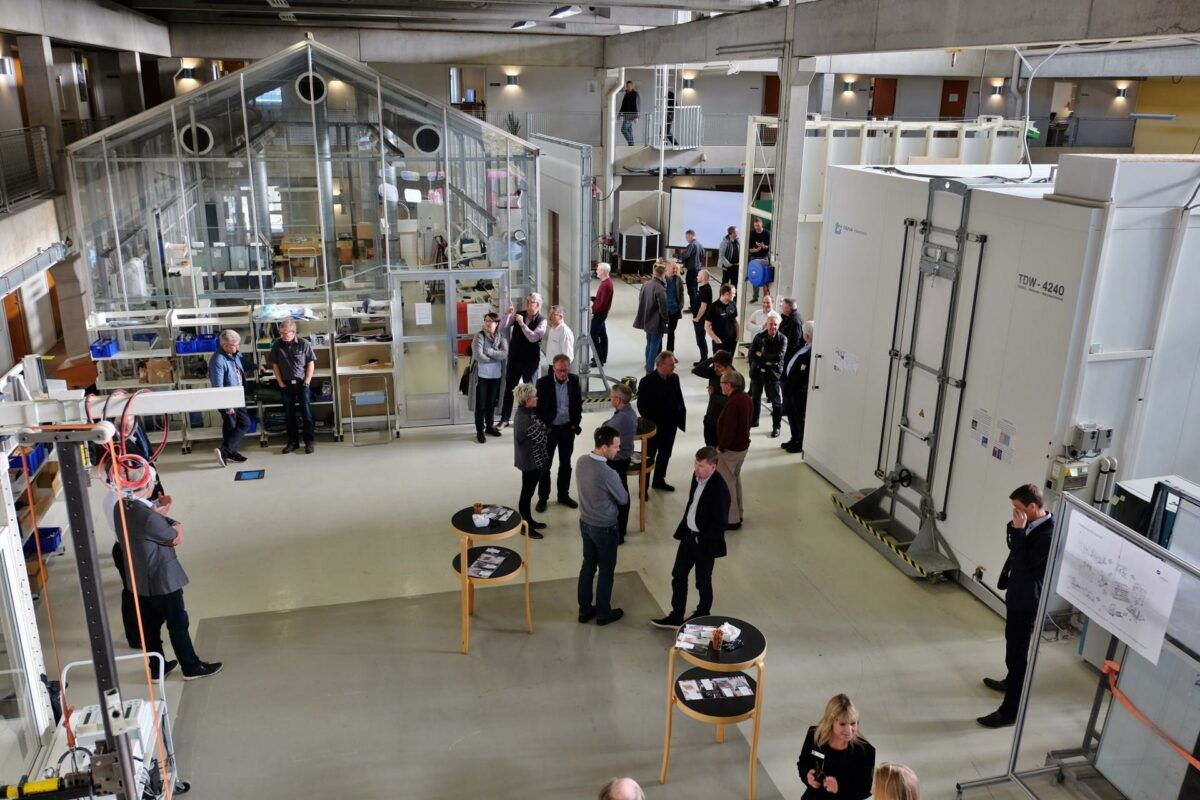 Dagen var ramme for introduktionen af en årlig vinduesdag arrangeret af Teknologisk Institut.