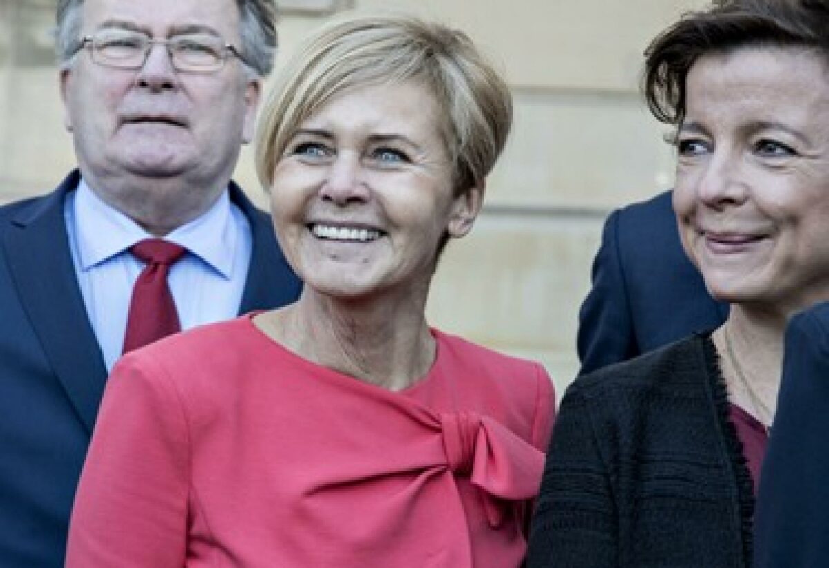 Mette Bock har knapt sat sig i stolen som kulturminister, før hun må tage sig af sager som at bede om flere penge til opførelsen af Frihedsmuseet. Foto: Lars Krabbe.