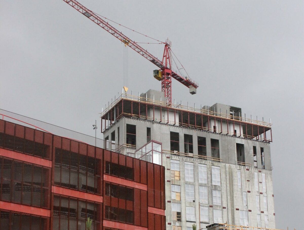 Projekteringsfejl topper bygherrernes liste over problemstillinger, de gerne vil til livs. Byggeriet på billedet har ikke noget med det emne at gøre. Foto: Kristian Troelsen.