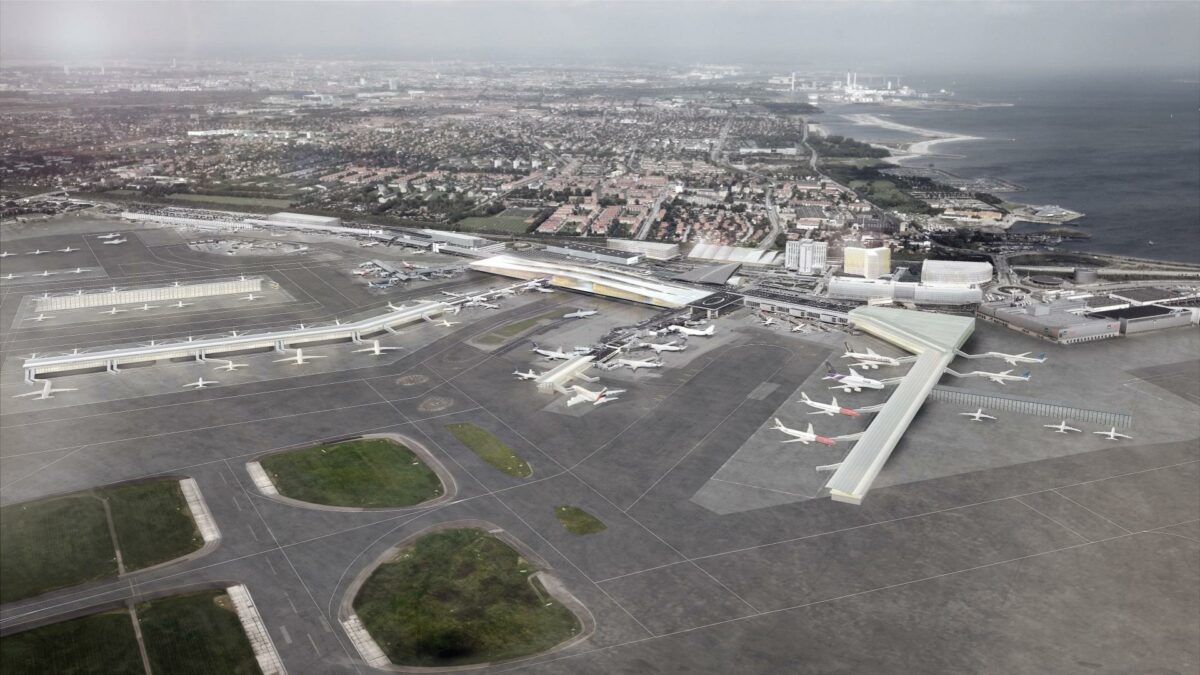 Københavns Lufthavn vil udbygge lufthavnen for 20 milliarder kroner, hvilket vil betyde tusindvis af nye jobs i byggebranchen. Pressefoto.