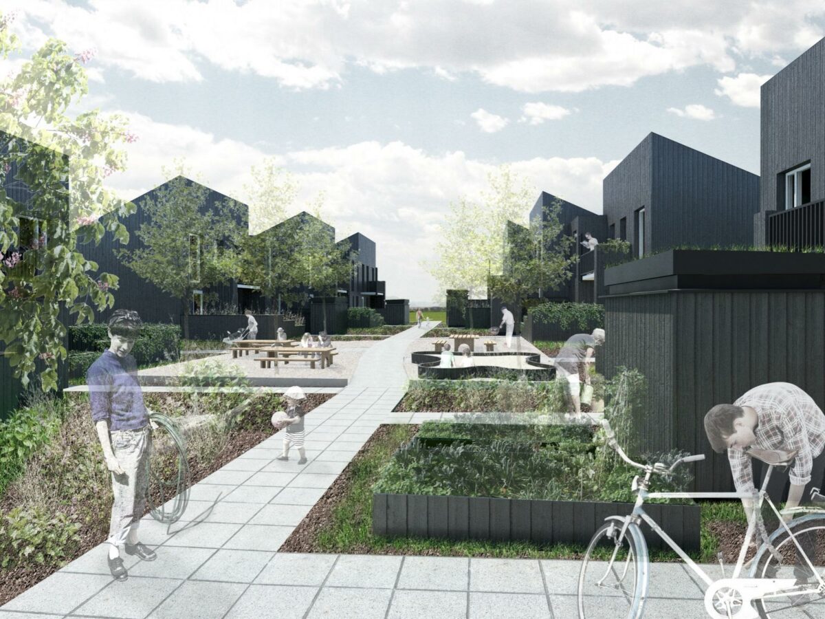 Visualisering: Arkitektfirmaet House.