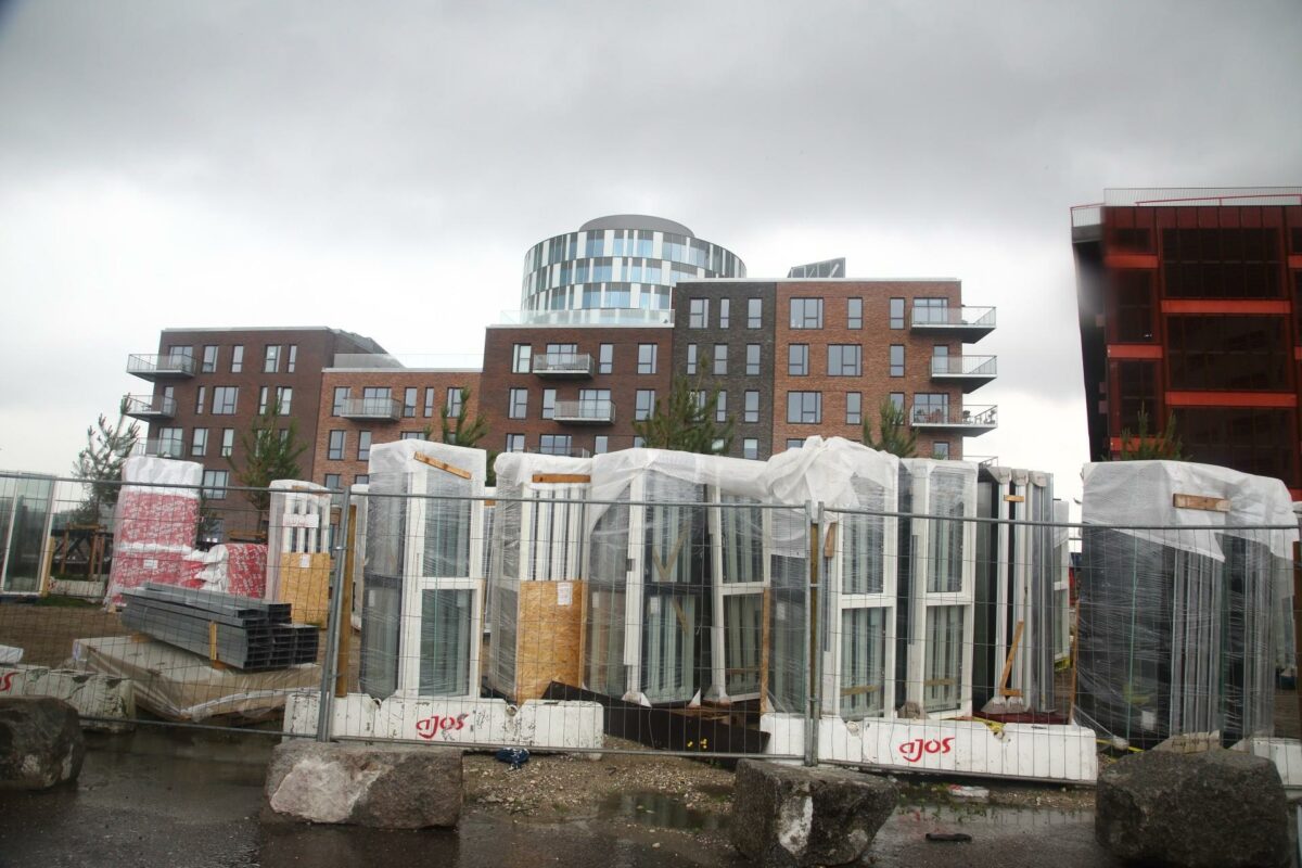 Salget af byggematerialer faldt i slutningen af 2016, men eksporten trækker op, fortæller DI Byg. Arkivfoto: Niels Johan Juel Jensen.