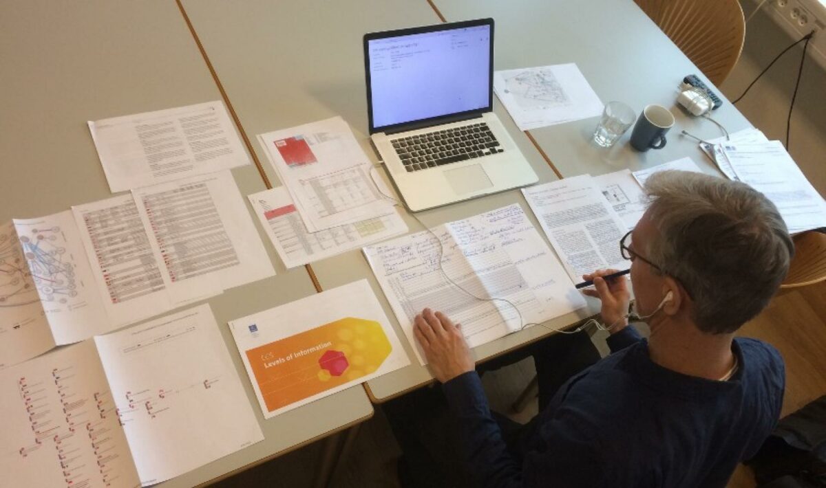 Gunnar Friborg opfordrer til handling, hvis Danmark vil påvirke det europæiske standardiseringsarbejde inden for BIM-området. Foto: Molio - Byggeriets Videnscenter.