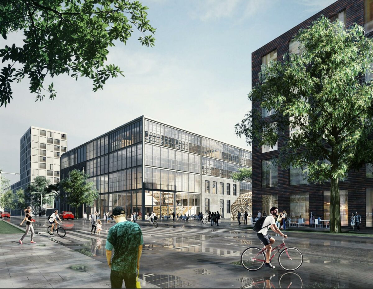 Den nye arkitektskole i Aarhus er budgetteret til i alt 261 millioner kroner og skal tegnes af den nye tegnestue Vargo Nielsen Palle. Visualisering: Vargo Nielsen Palle og ADEPT.