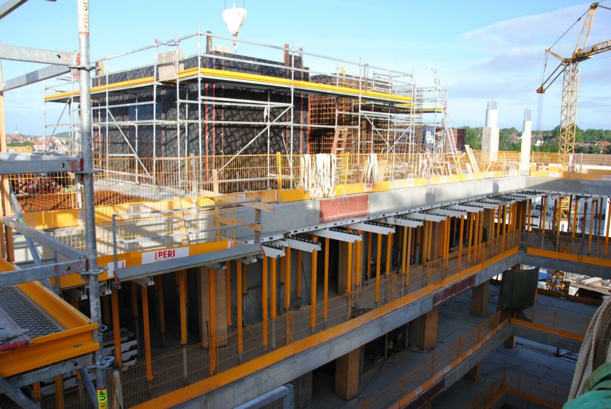 Forskallings- og stilladsvirksomheden Peri Danmark skiftede et underskud ud med et overskud på knap 20 millioner kroner i seneste regnskabsår. Foto: Peri Danmark.
