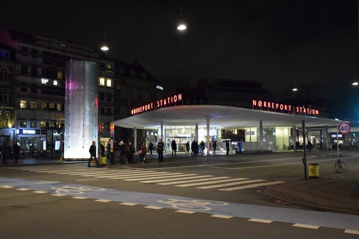 Sidste år gik lysprisen til Nørreport Station.