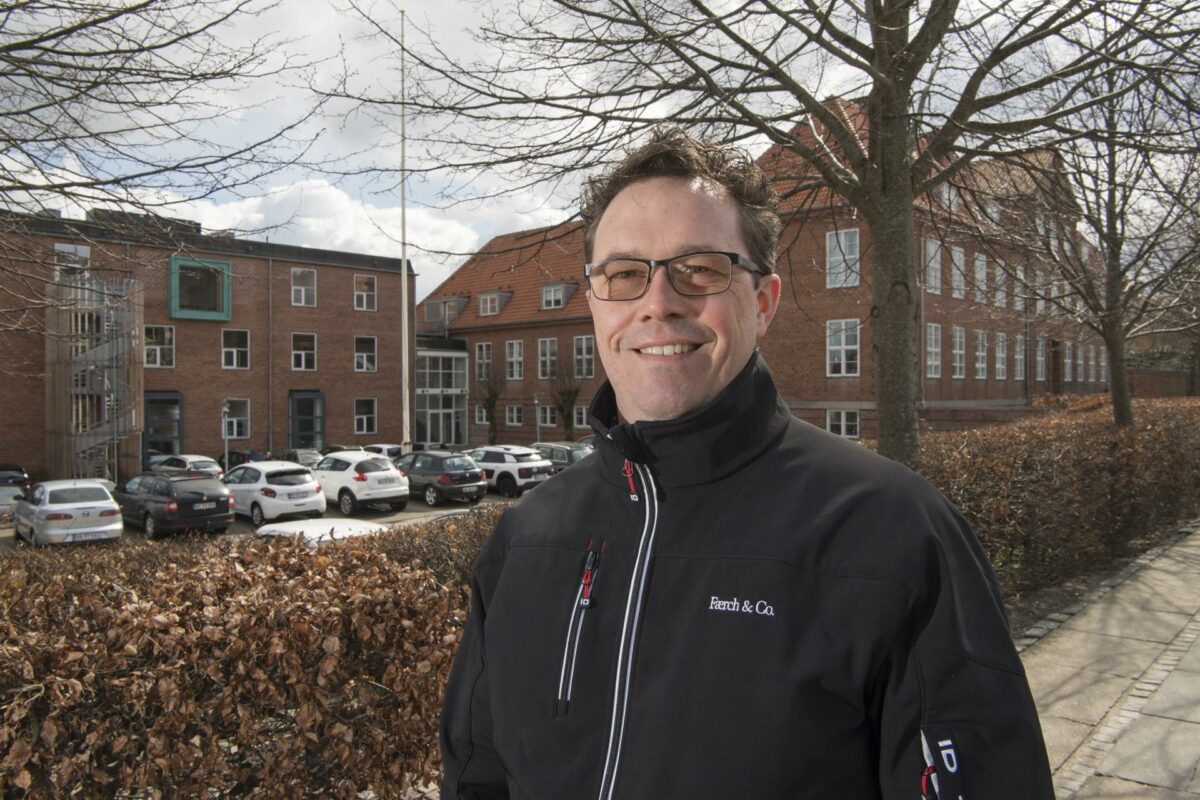 Administrerende direktør Søren Worup glæder sig til at fejre jubilæet med Færch & Co's ansatte.