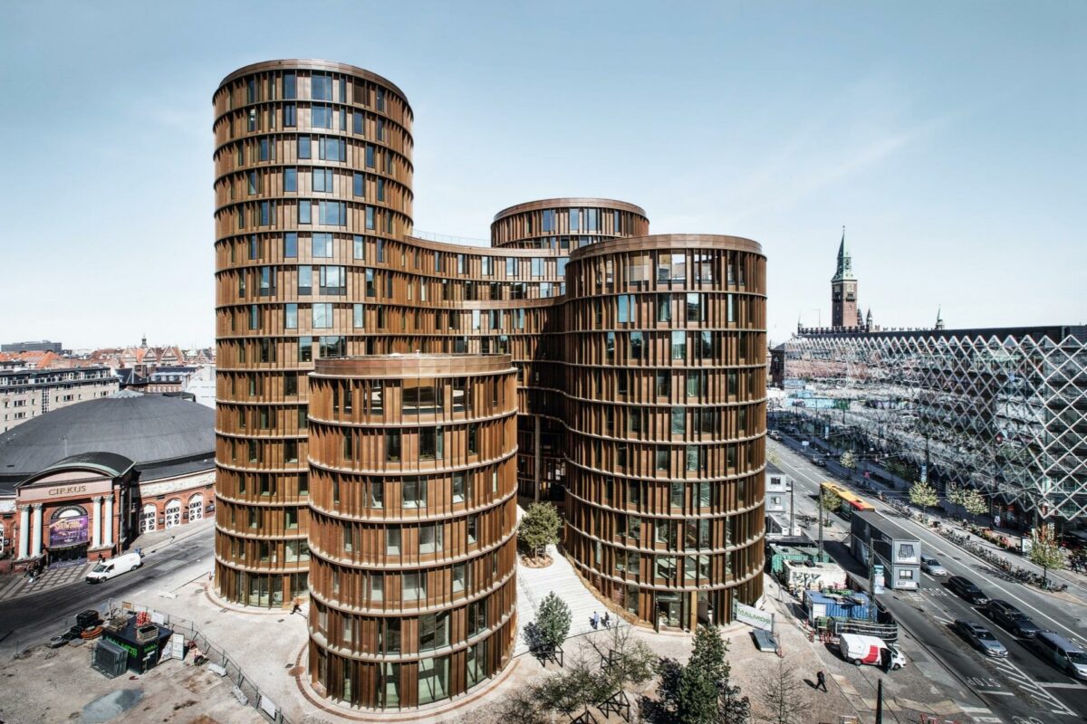 Züblin afsluttede i foråret 2017 opførelsen af et af sine store projekter, Axel Towers i København. Foto: Hanne Paludan Kristensen.