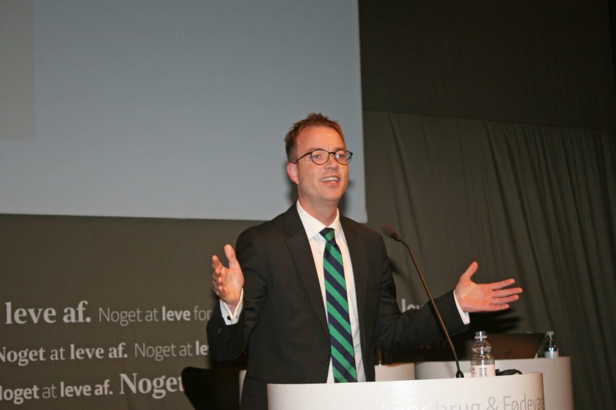 Miljø- og fødevareminister Esben Lunde Larsen. Arkivfoto: Mads Blenker.