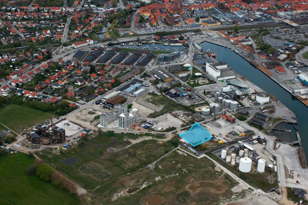 Byggeriet skal opføres i byområdet Køge Kyst. Foto: Jan Kofod Winther.