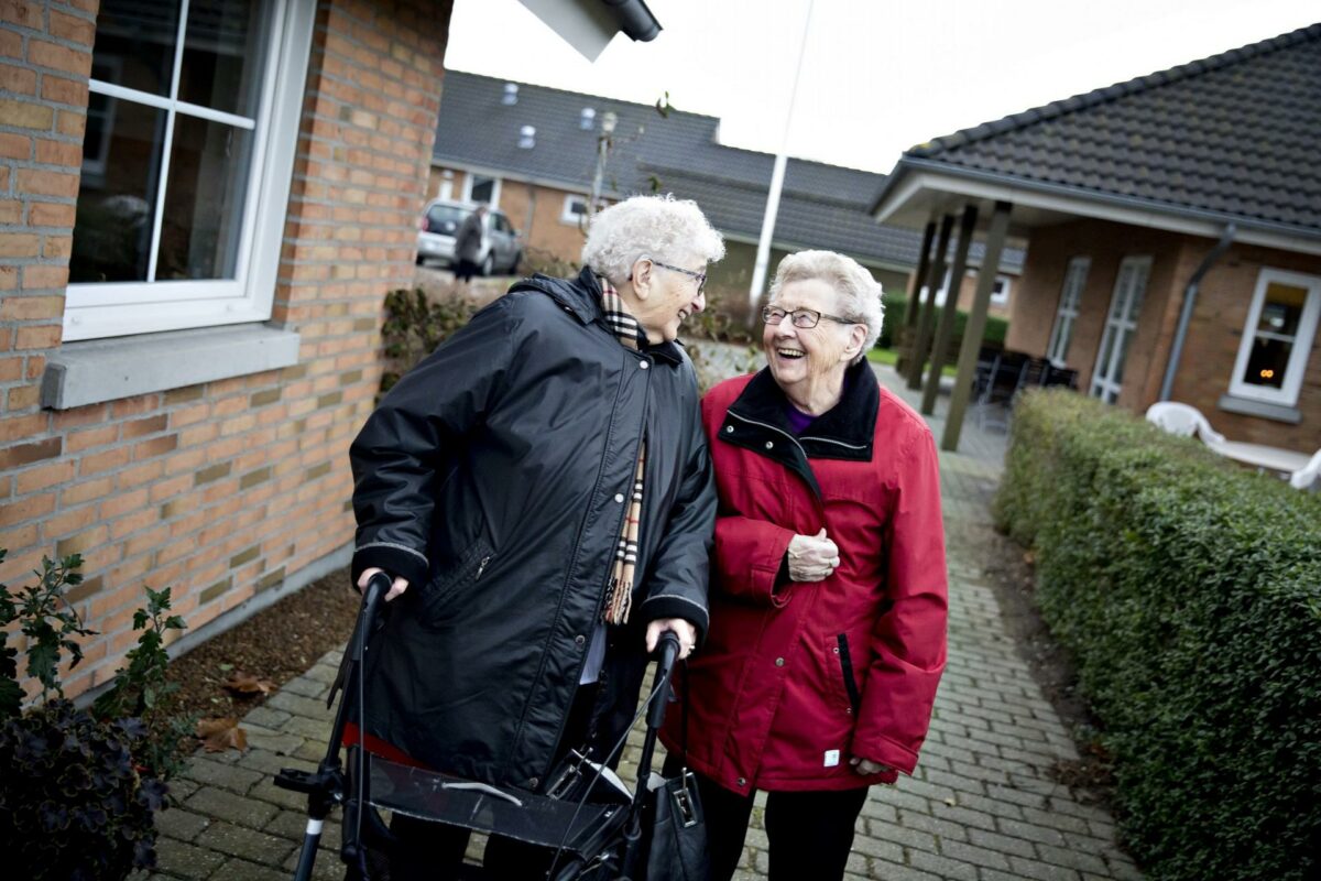 Samarbejdet skal blandt andet inspirere til nye former for seniorbofællesskaber i den almene boligsektor. Foto: Cathrine Ertmann.