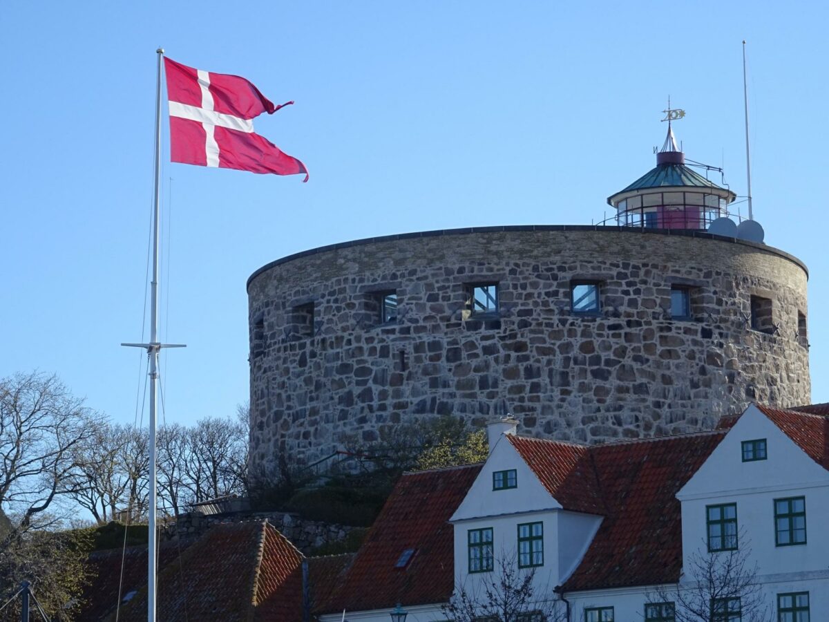 På Christiansø ligger et tidligere fæstningsanlæg fra 1600-tallet med Store Tårn som anlæggets absolutte perle. Foto: Mette Maegaard Nielsen.