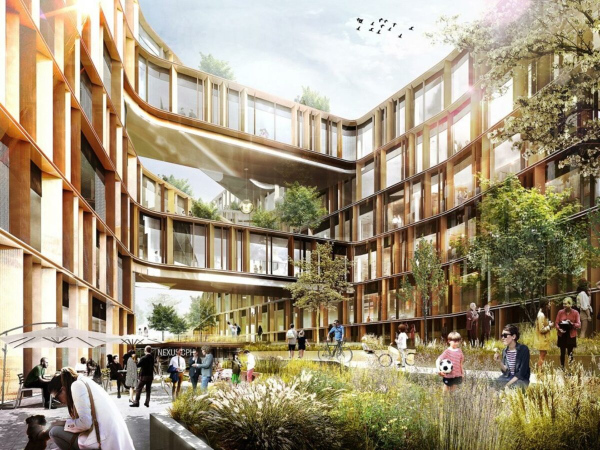 OPP Kalvebod Brygge. Visualisering: Architema