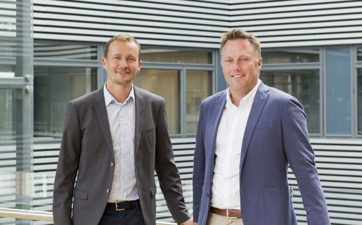 Thomas Holm og Christopher Riekehr skal lede Rambølls nye afdeling i Aalborg. PR-foto.