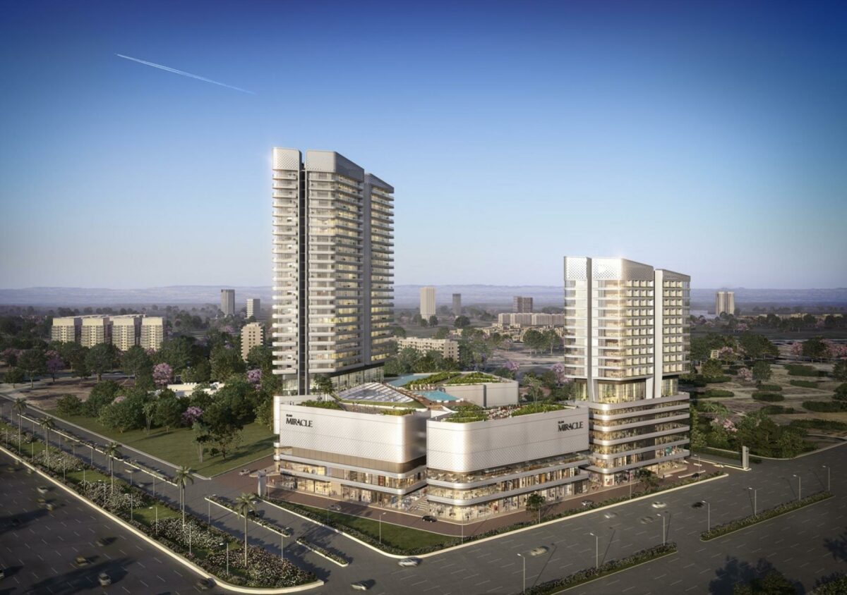 Det højeste tårn vil skyde 125 meter i vejret. Illustration: UHA London.