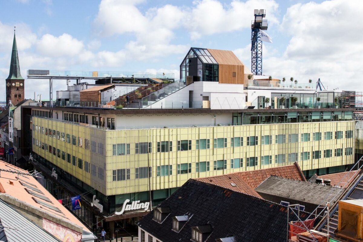 Salling Rooftop er omkring 2000 kvadratmeter fordelt på flere etager. Pressefoto.