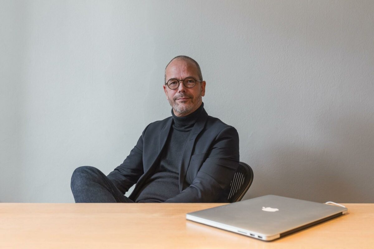 Rektor på Arkitektskolen i Aarhus, Torben Nielsen. Pressefoto.
