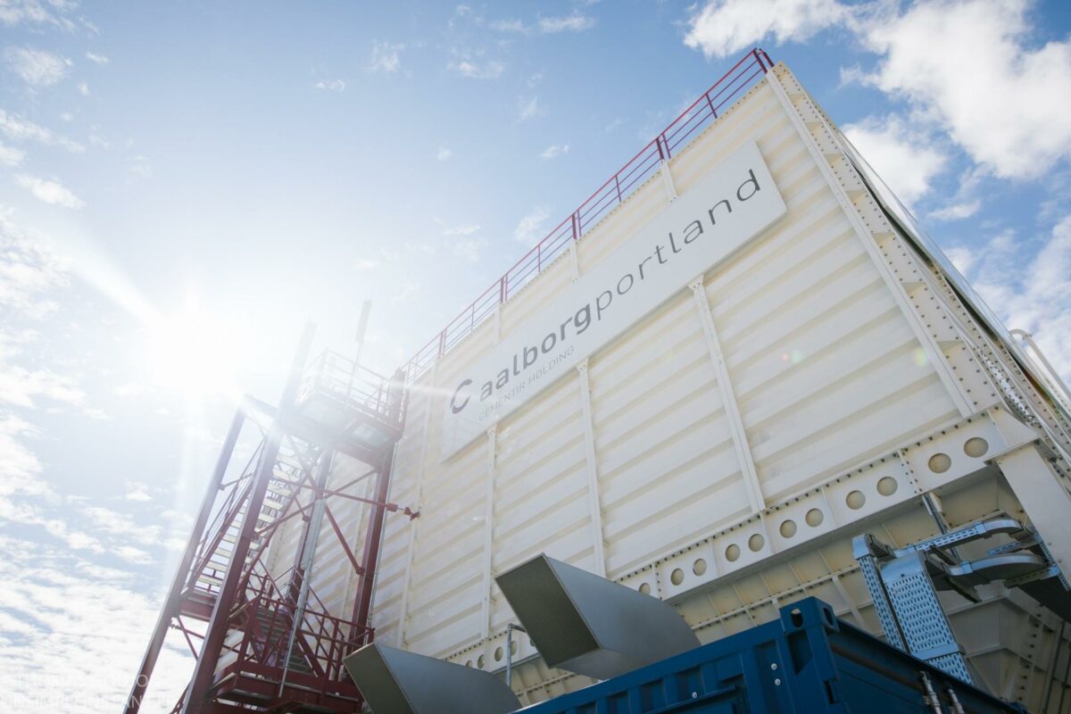 Aalborg Portlands nye terminal i Frankrig skal styre cementproducentens position på det franske marked. Pressefoto.