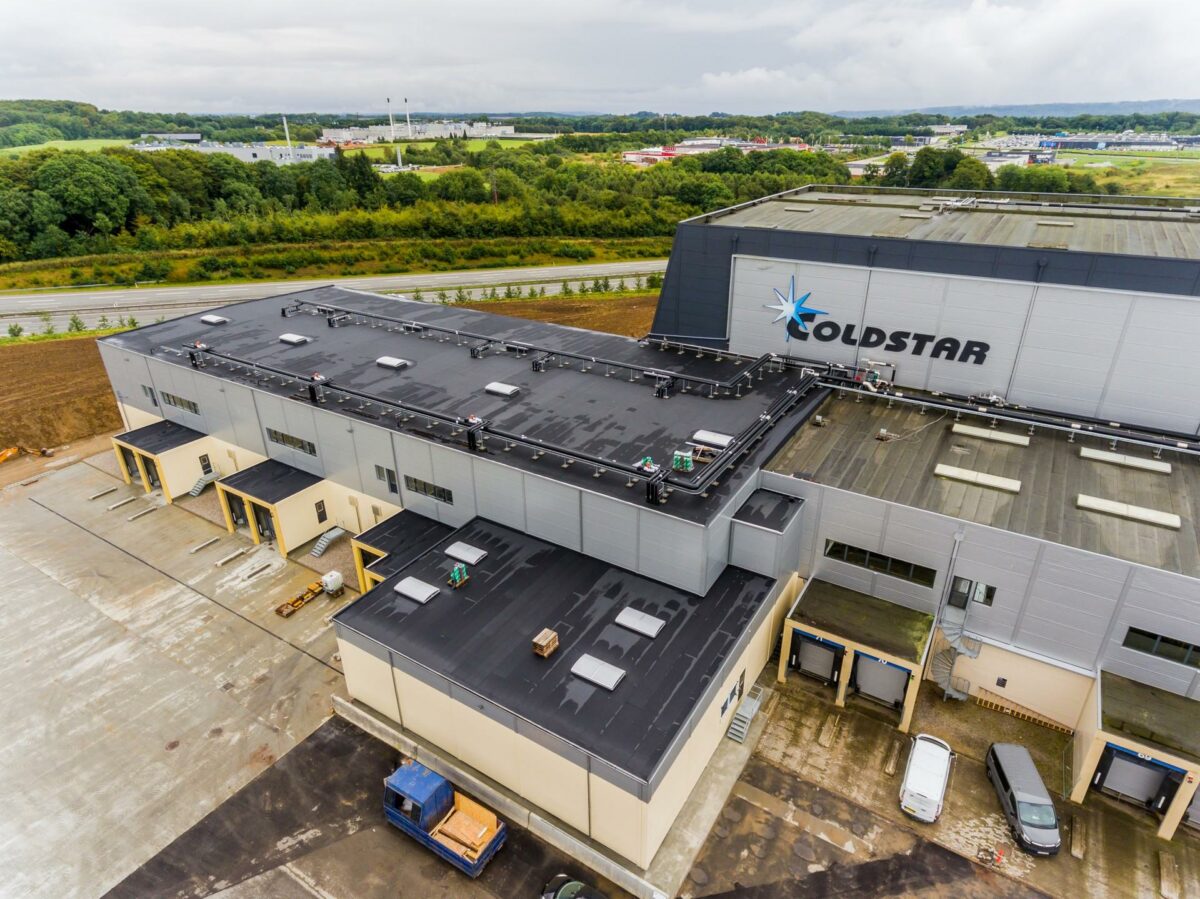 Coldstar ved Vejle har udvidet med 4.000 kvadratmeter. Pressefoto.