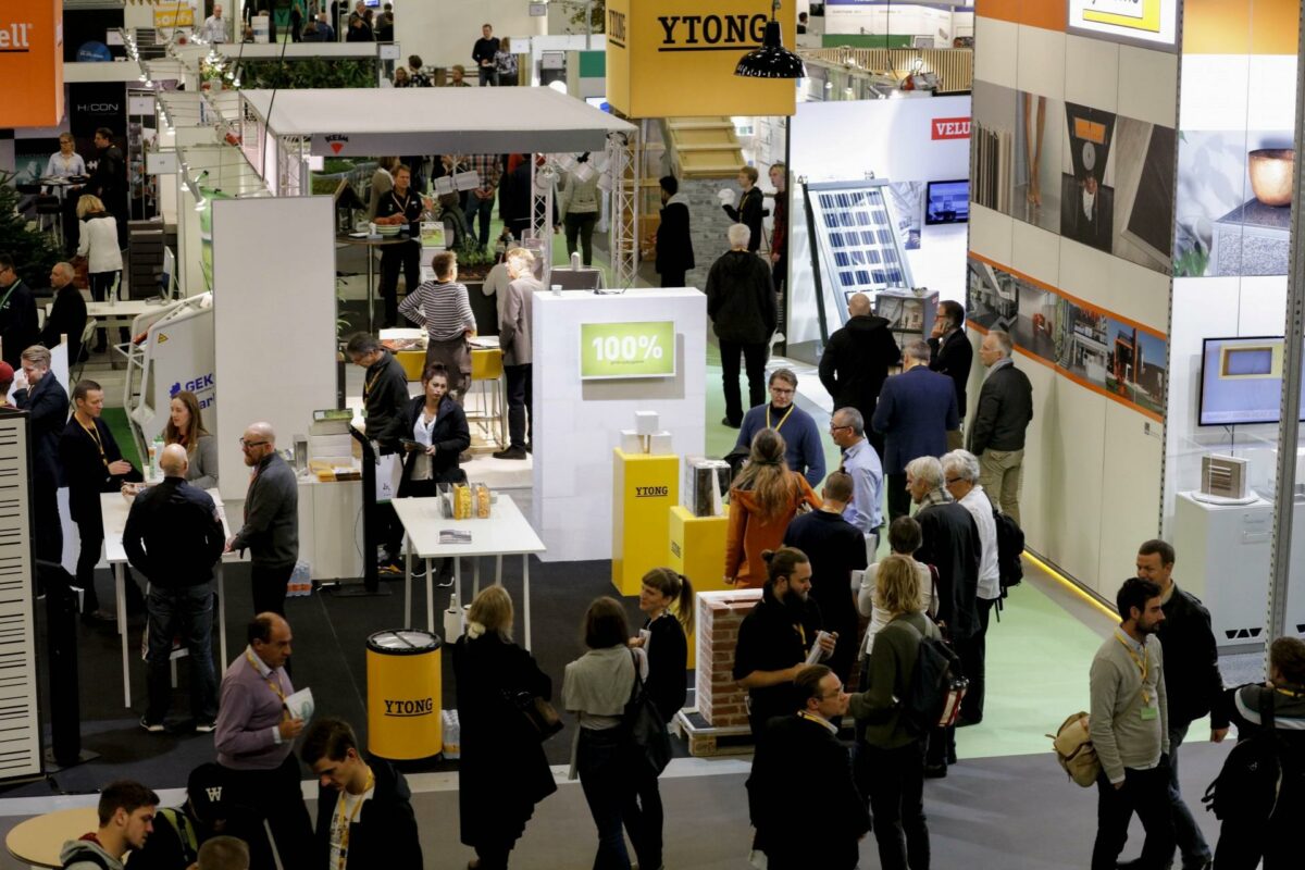 Der bliver ikke nogen ledige pladser på udstillerområdet ved årets Building Green i Forum. PR-foto.