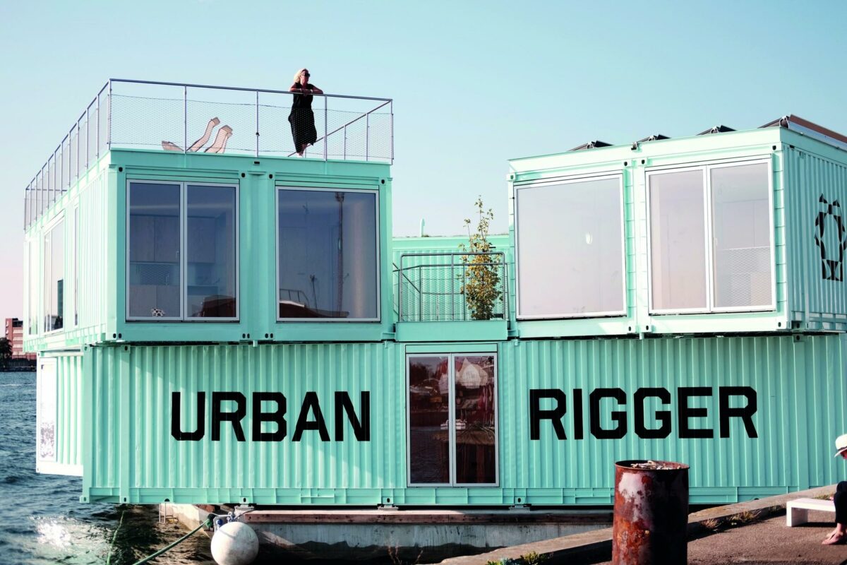 Urban Rigger af BIG er et bud på studieboliger fra arkitektvirksomheden. Foto: Laurent de Carniere.