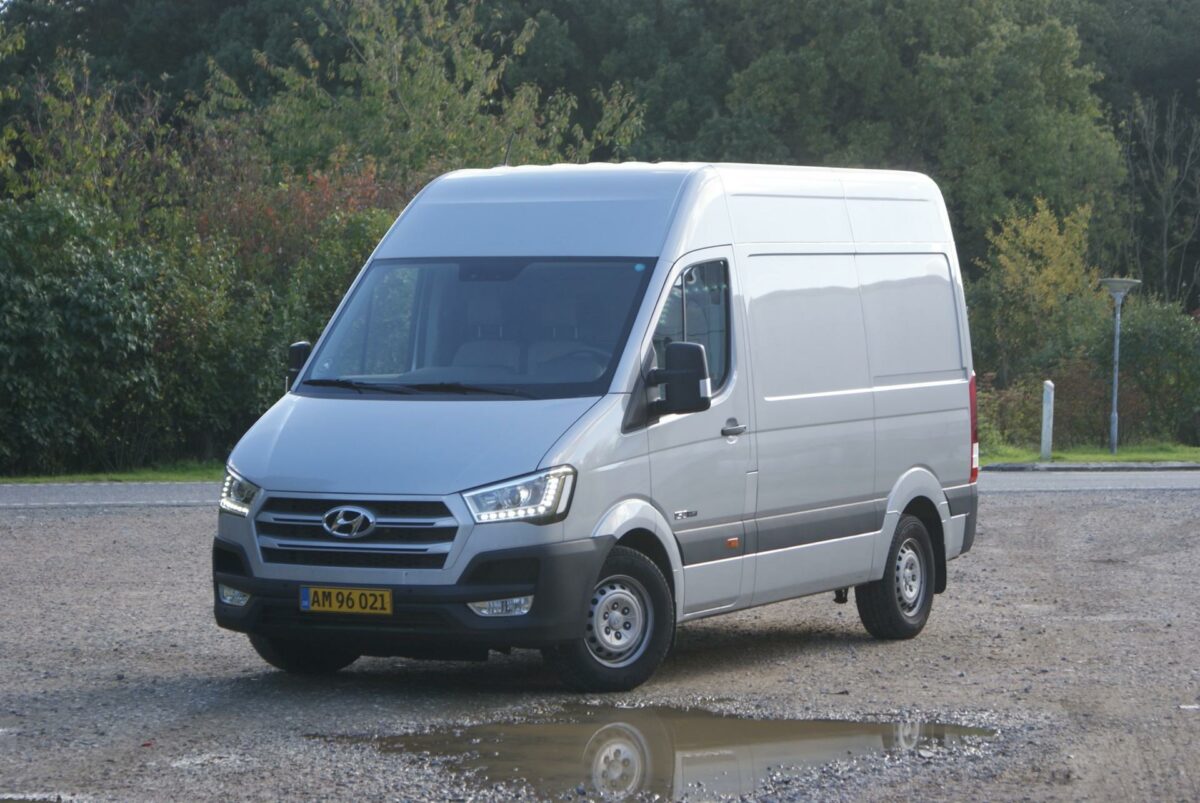 Hyundai H350 havde europæisk debut i Hannover i 2014, men det var først i år, at modellen kom til Danmark.