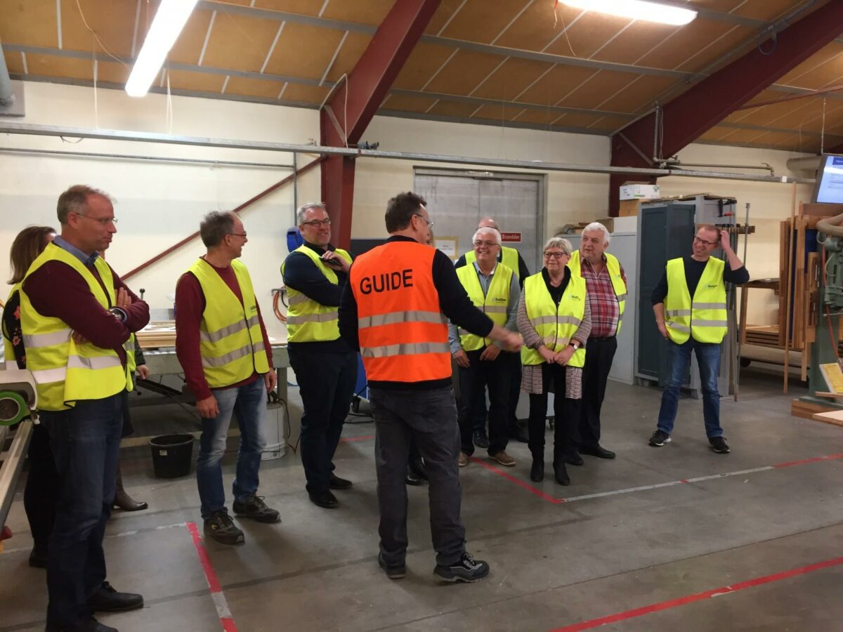 Der var også tid til en rundvisning i forbindelse med dialogmødet.