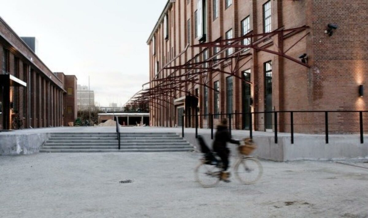 Bygningsstyrelsen har til huse i Henkel-bygningen, der tidligere er blevet restaureret af Arkitema Architects. Pressefoto.