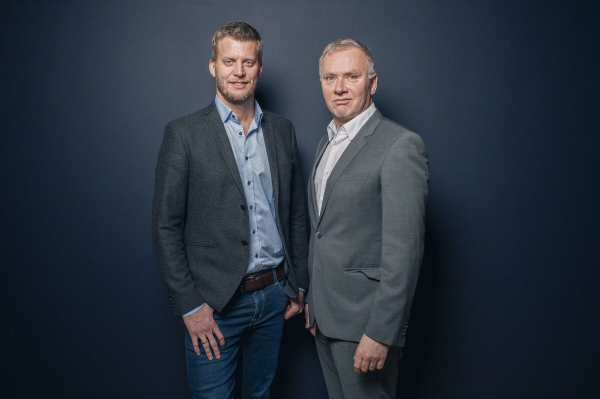 Martin Tholstrup (tv) og Nikolai Kjær. Pressefoto.