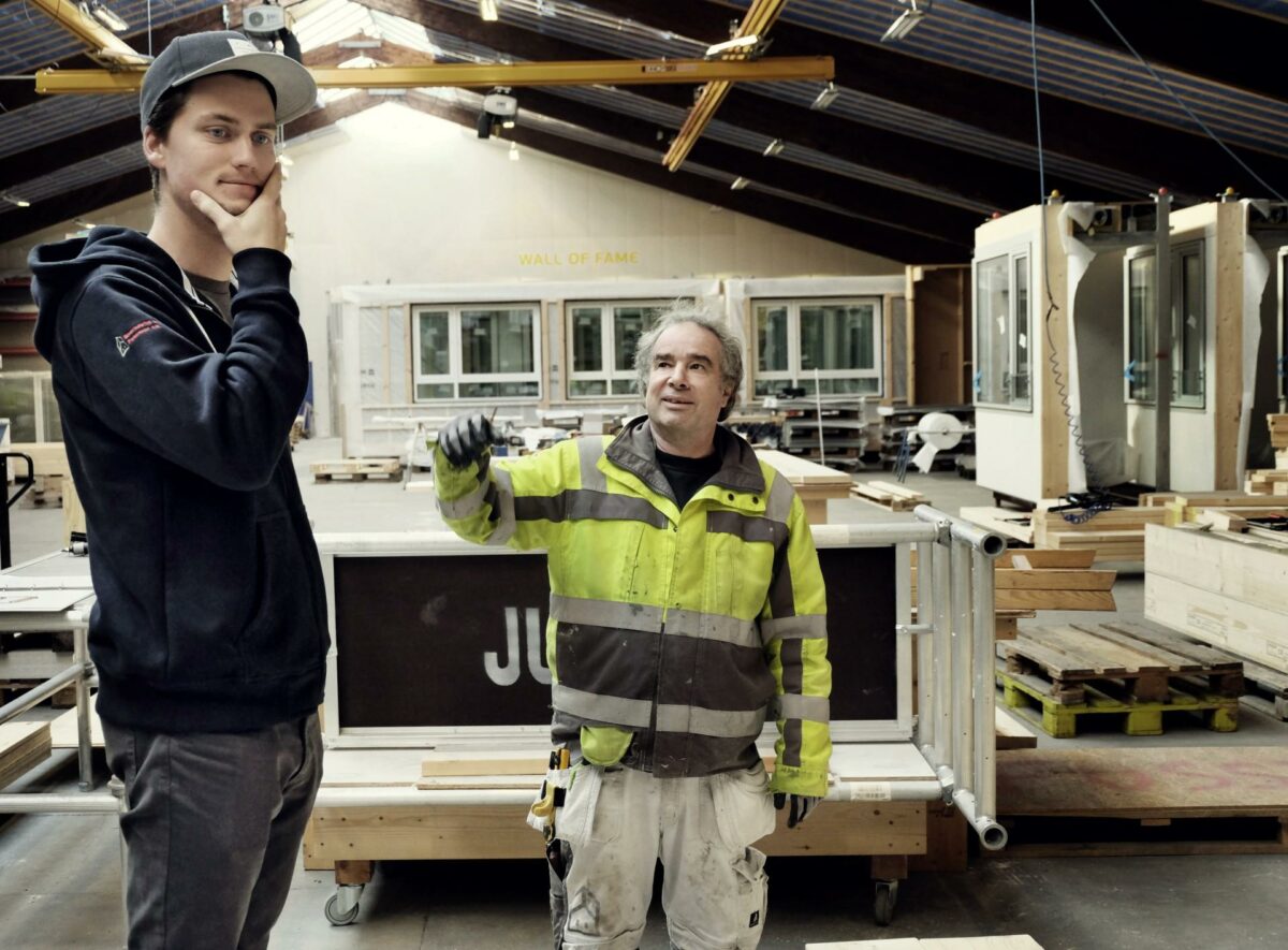 E & P har haft stor succes med en LEAN-proces. Pressefoto.