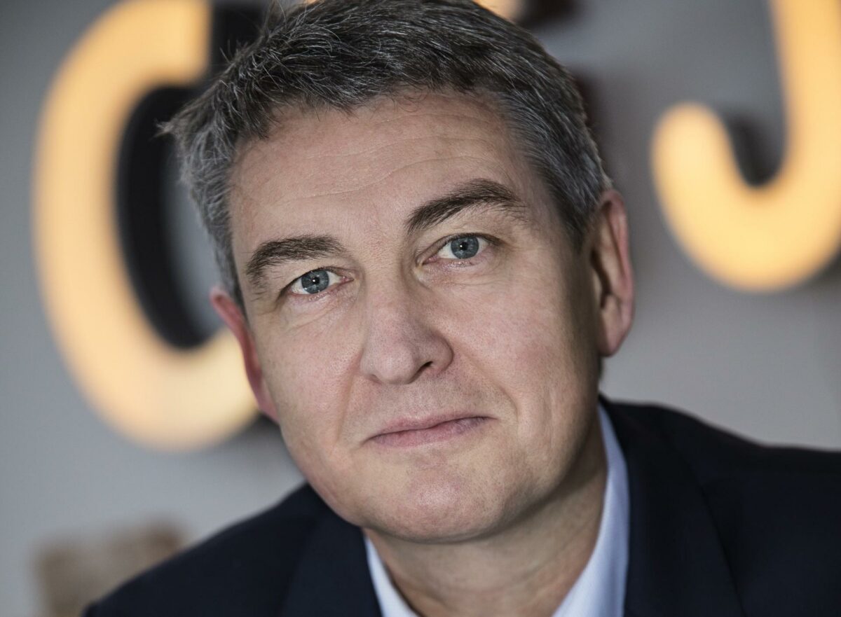 Aadm. direktør Michael S. Larsen, CG Jensen, kan se tilbage på rekordomsætning i jubilæumsåret 2017. Pressefoto.