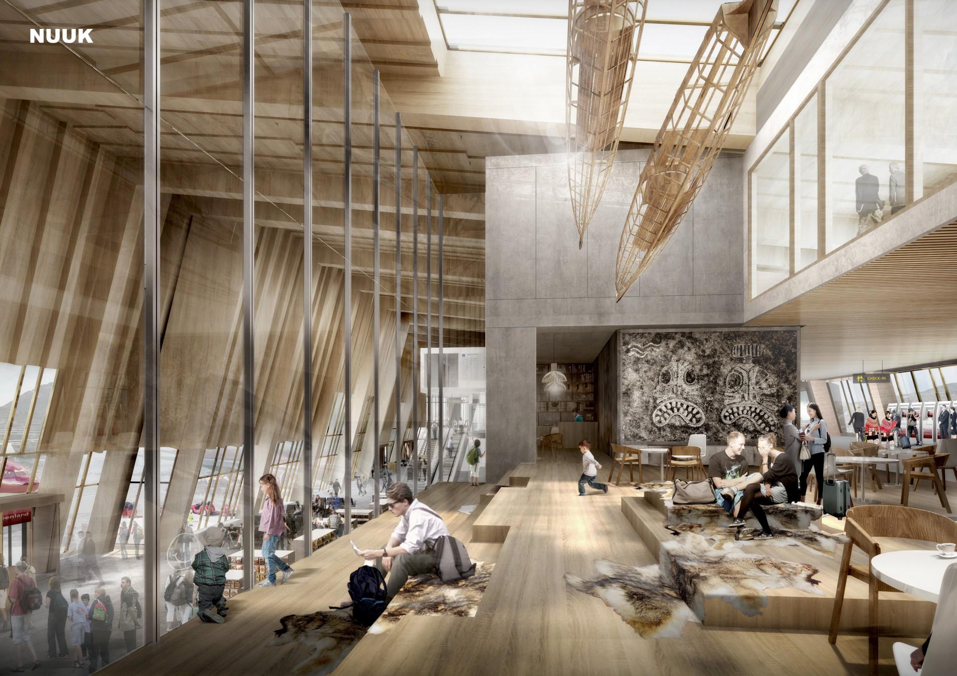Vinderprojektet i Nuuk af Cowi, Masanti og Zeso Architects.