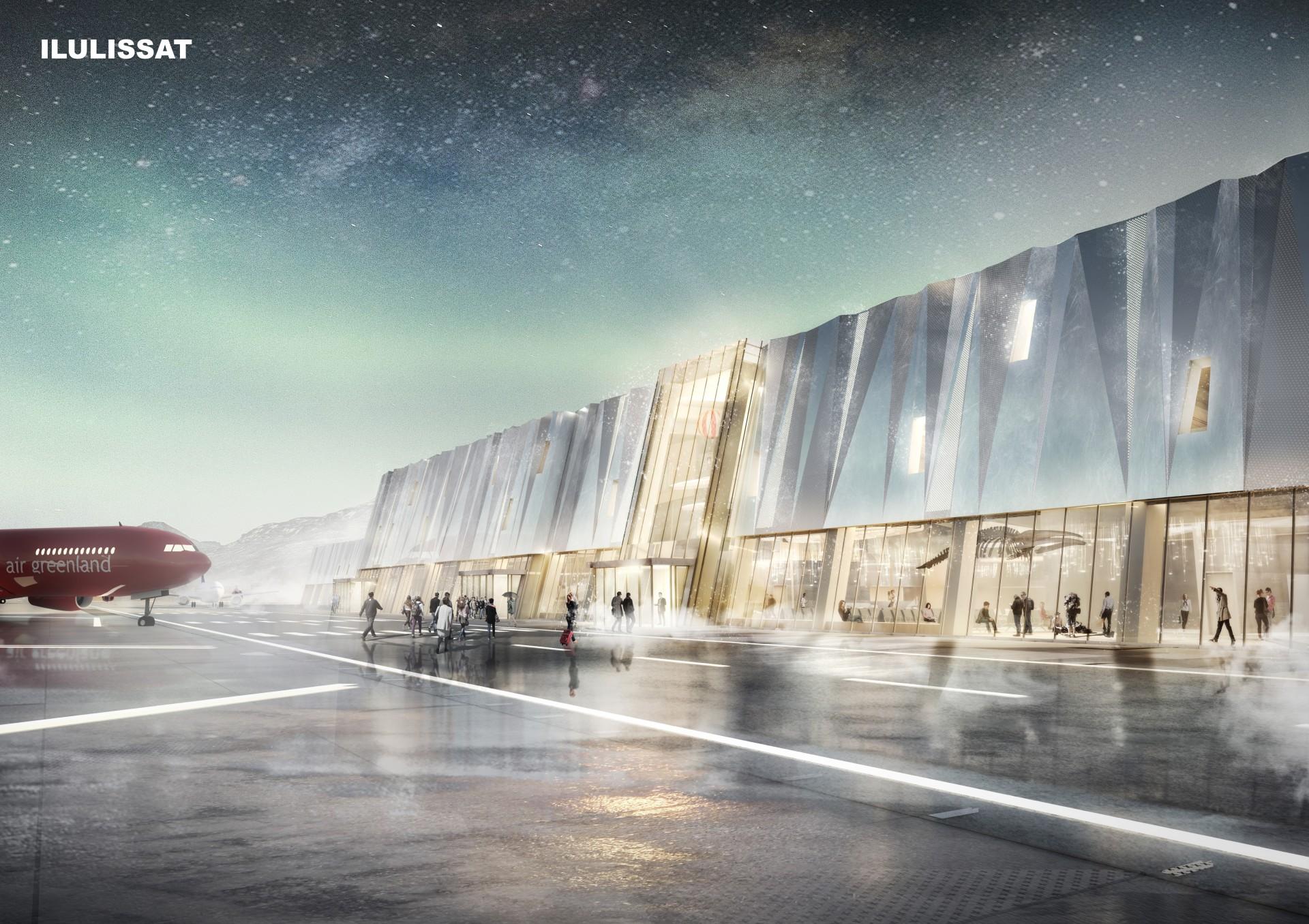Vinderprojektet i Ilulissat af Cowi, Masanti og Zeso Architects.