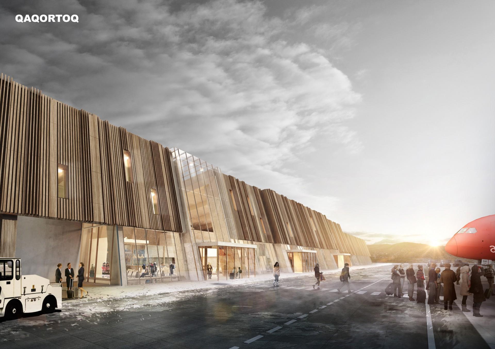 Vinderprojektet i Qaqortoq af Cowi, Masanti og Zeso Architects.