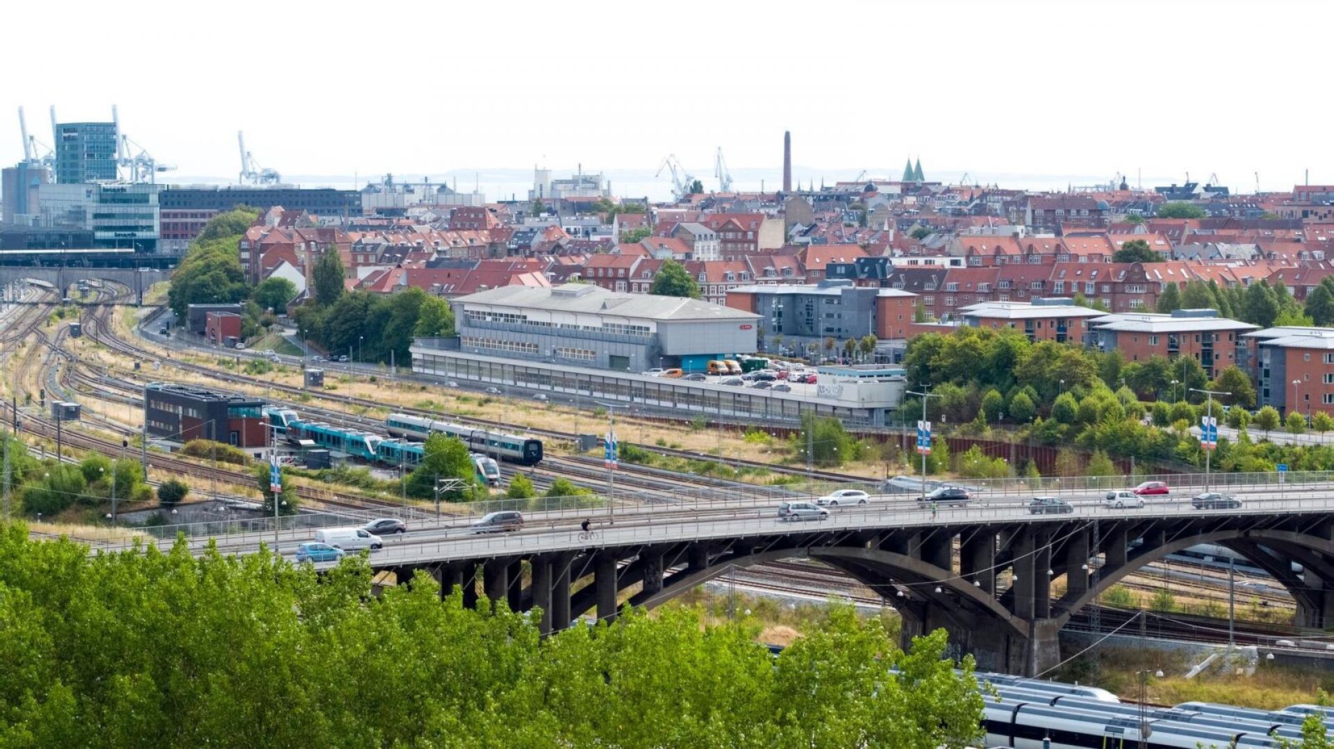 Den ligger centralt i Aarhus. Foto: TrueMarketValue.