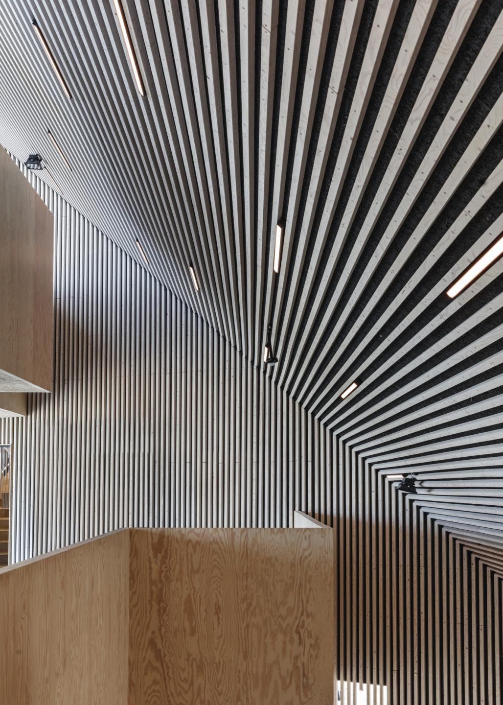 Tingbjerg Bibliotek og Kulturhus tegnet af Cobe. Foto: Rasmus Hjortshøj.