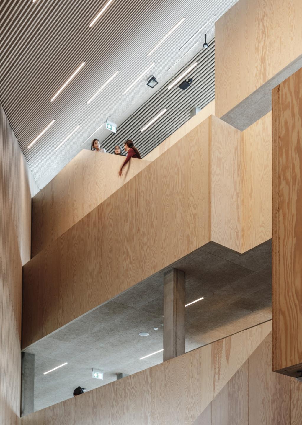 Tingbjerg Bibliotek og Kulturhus tegnet af Cobe. Foto: Rasmus Hjortshøj.