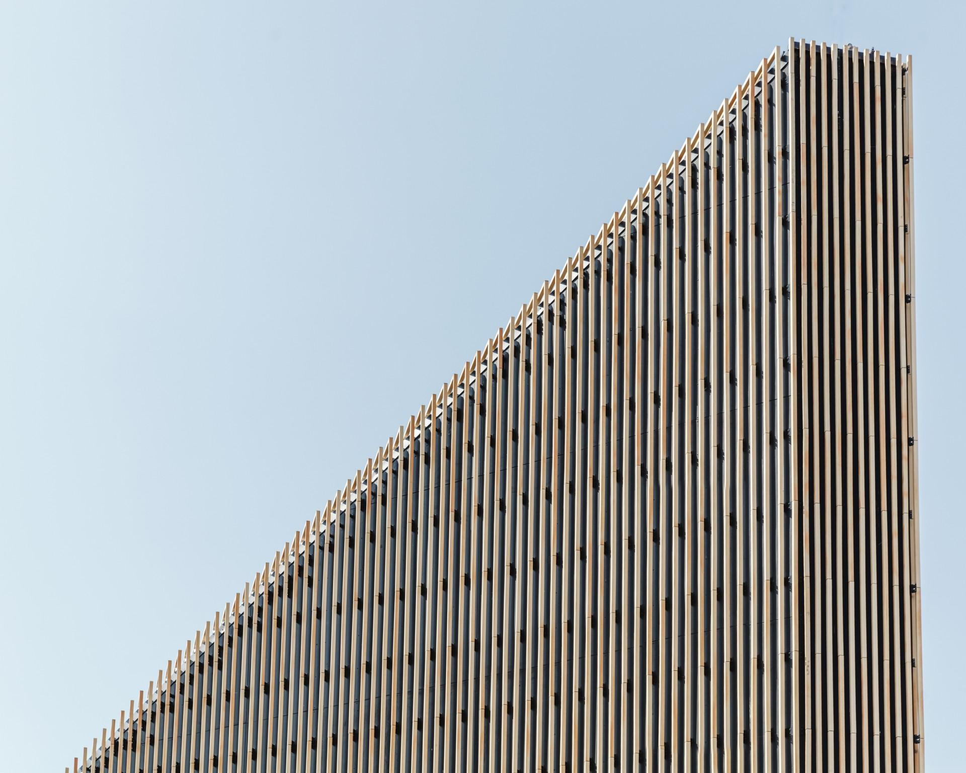 Tingbjerg Bibliotek og Kulturhus tegnet af Cobe. Foto: Rasmus Hjortshøj.