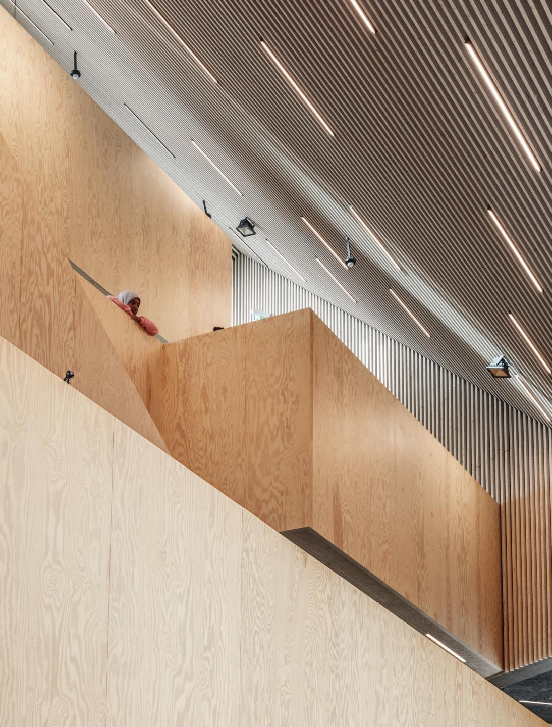 Tingbjerg Bibliotek og Kulturhus tegnet af Cobe. Foto: Rasmus Hjortshøj.