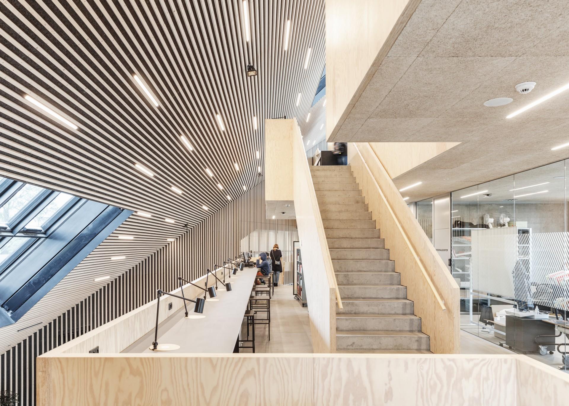 Tingbjerg Bibliotek og Kulturhus tegnet af Cobe. Foto: Rasmus Hjortshøj.