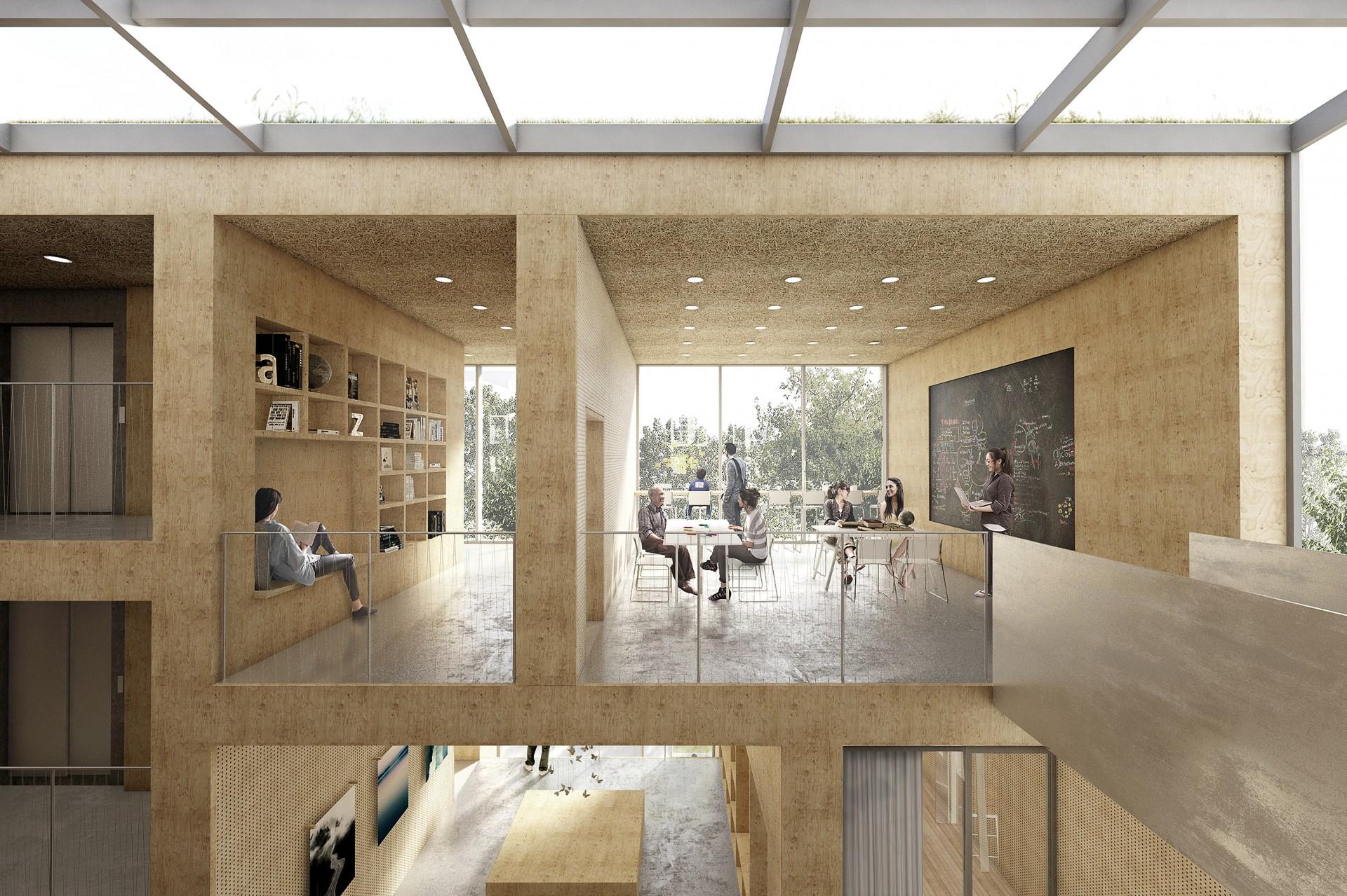 Kulturcenter Kildevæld. Visualisering: Kant Arkitekter.
